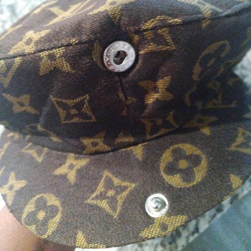 Louis Vuitton hat and matching Bag
